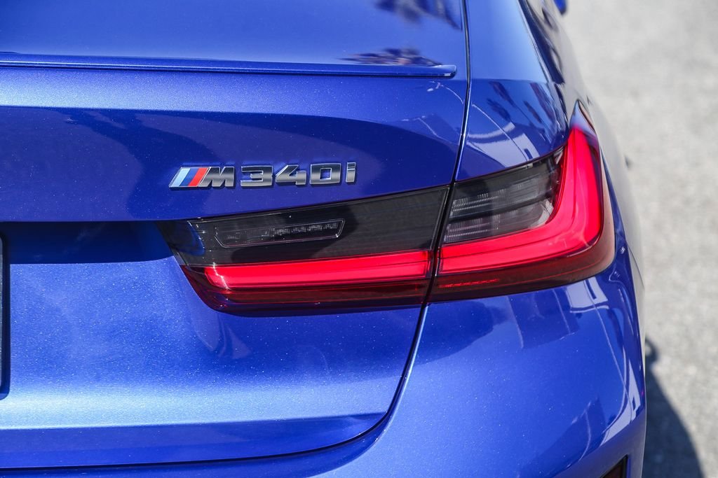 Used 2025 Portimao Blue Metallic BMW M340i image 7