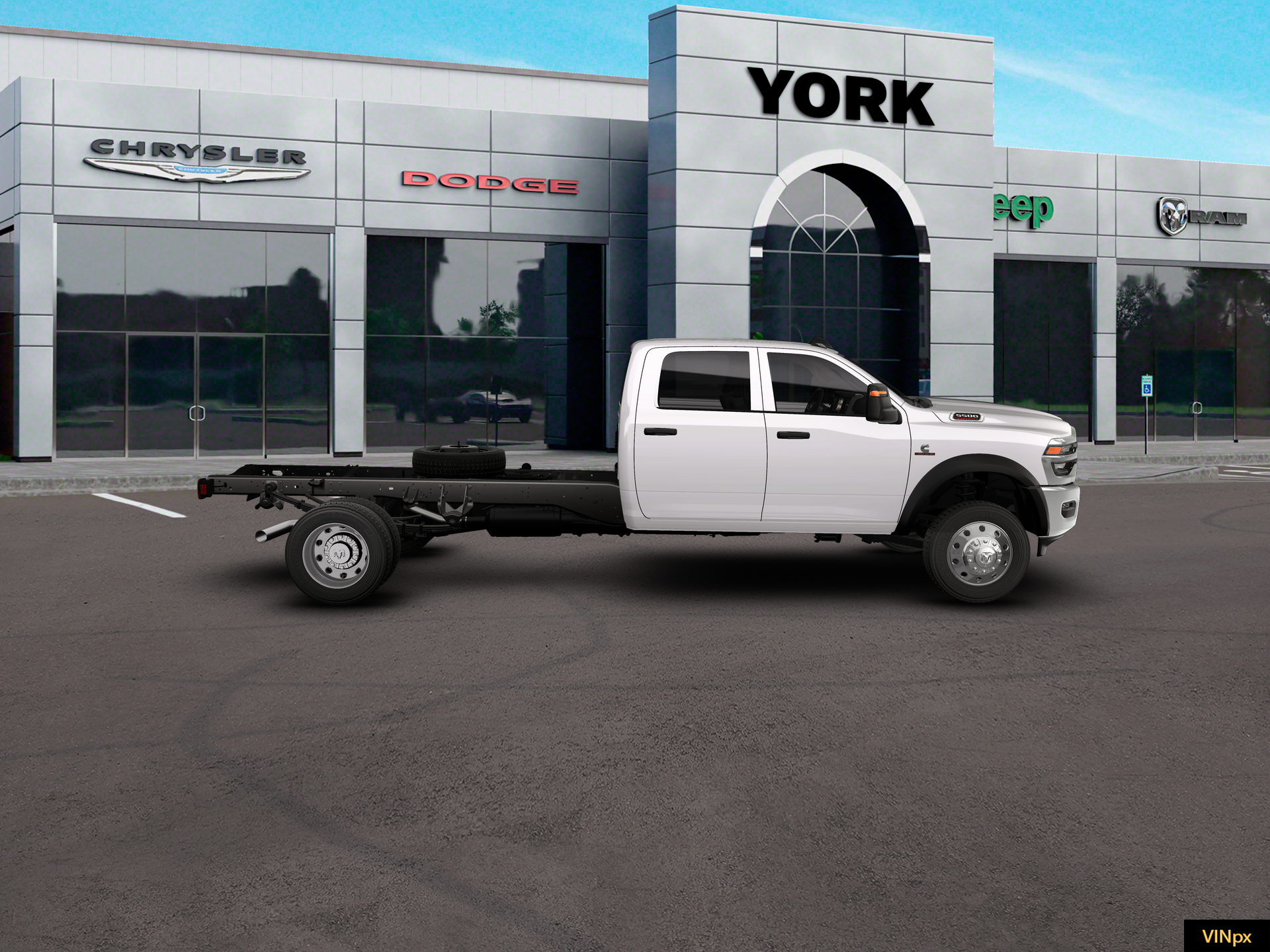 New 2026 Bright White Clear-Coat Exterior Paint RAM Tradesman image 9