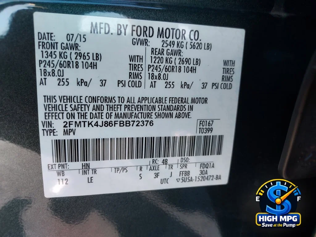 Used 2015 Gray Ford SEL image 34