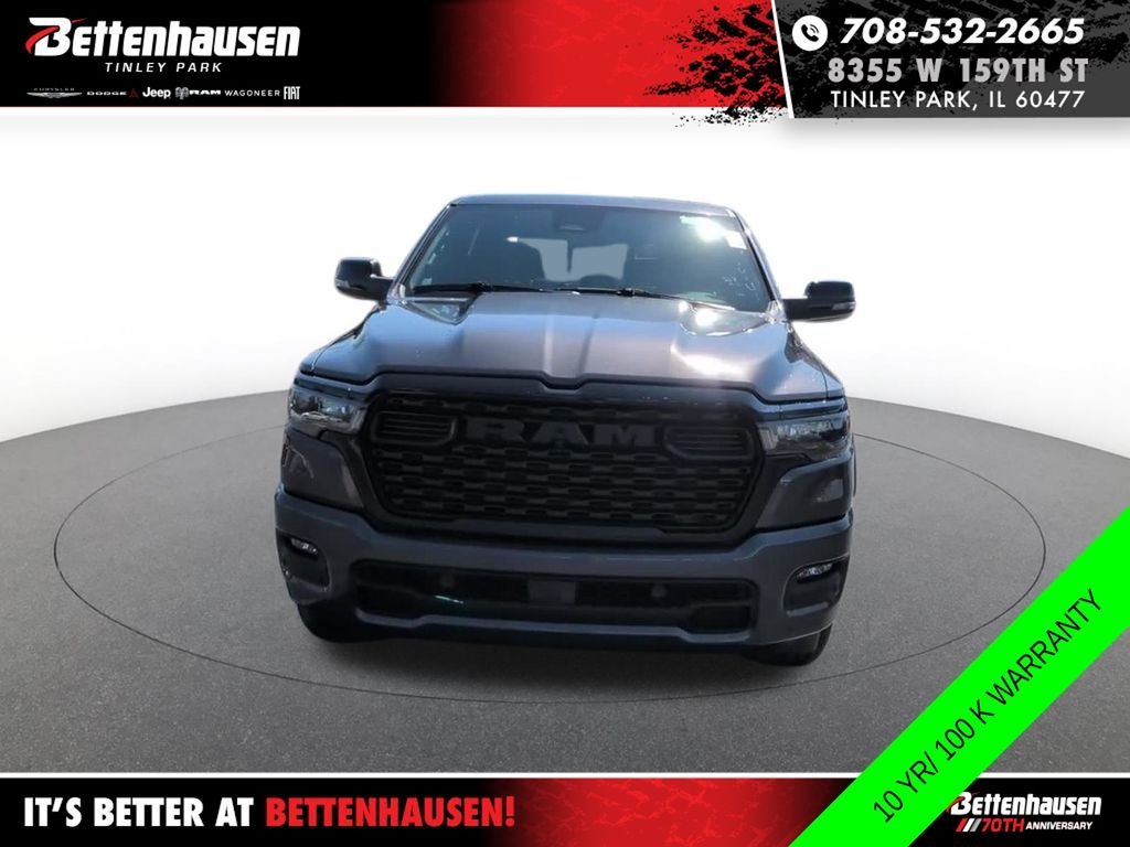 New 2026 Granite Crystal Metallic Clear-Coat Exterior Paint RAM Big Horn/Lone Star image 15