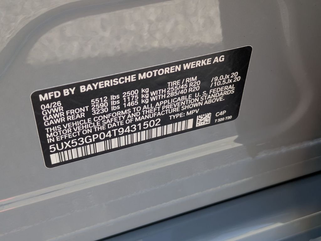 New 2026 Brooklyn Grey Metallic BMW 30 xDrive image 27