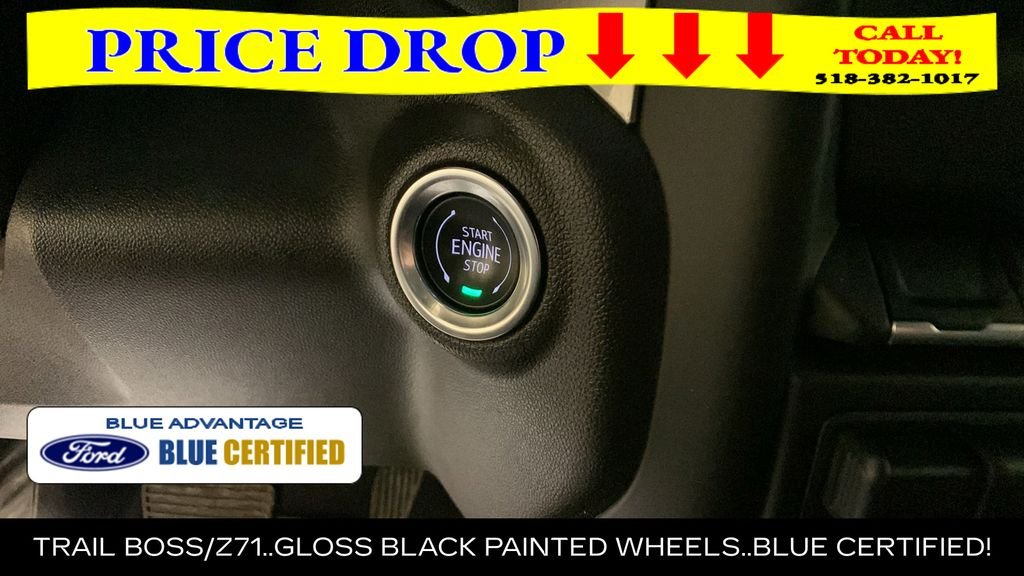 Certified Used 2024 Black Chevrolet Custom Trail Boss image 35