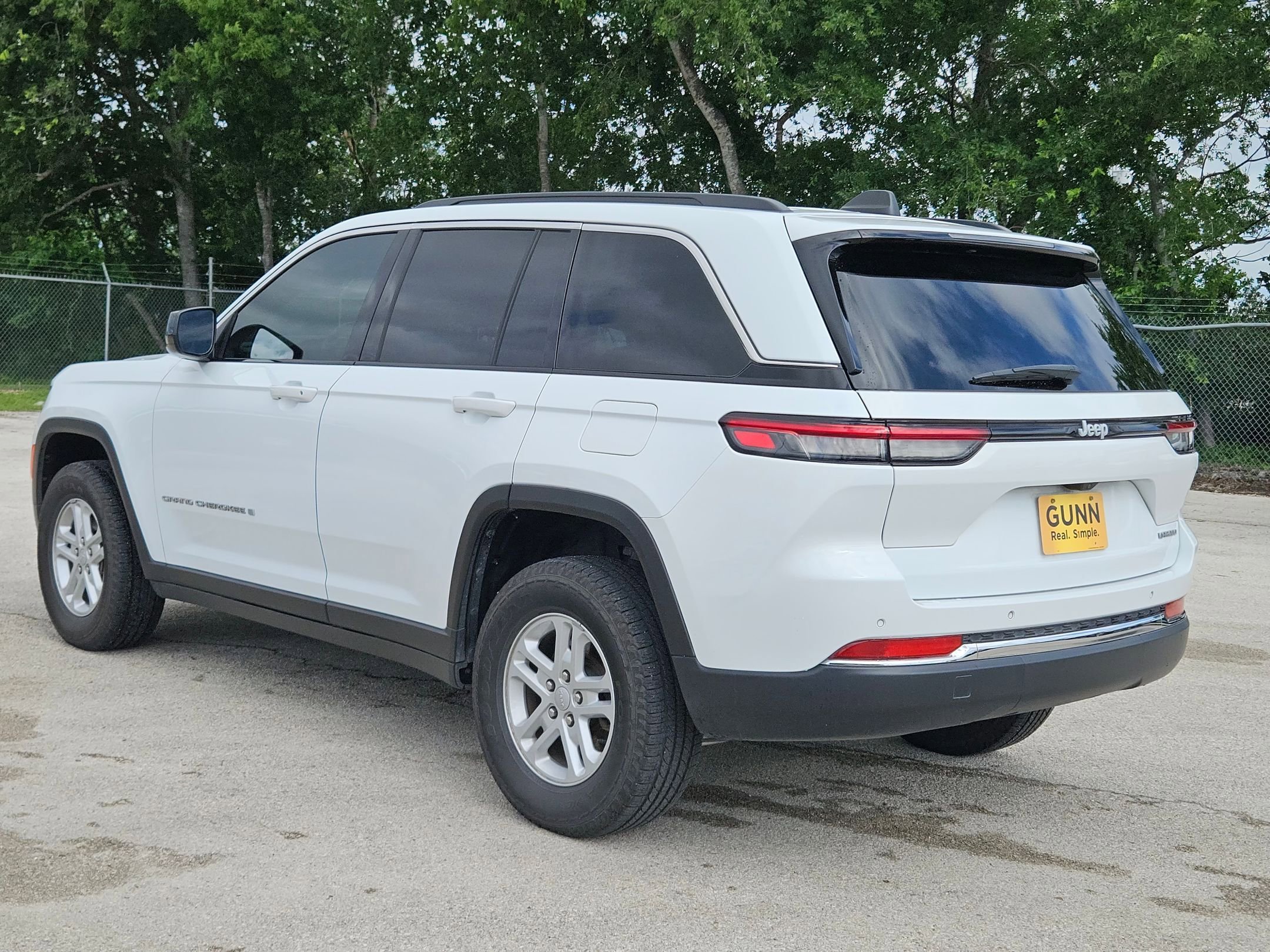 Used 2024 Bright White Clearcoat Jeep Laredo A image 5