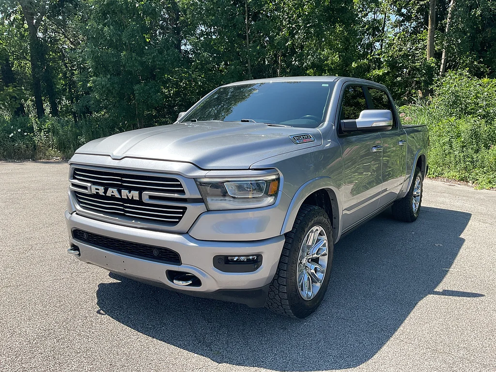 Used 2022 Billet Silver Metallic Clear Coat Ram Laramie image 3