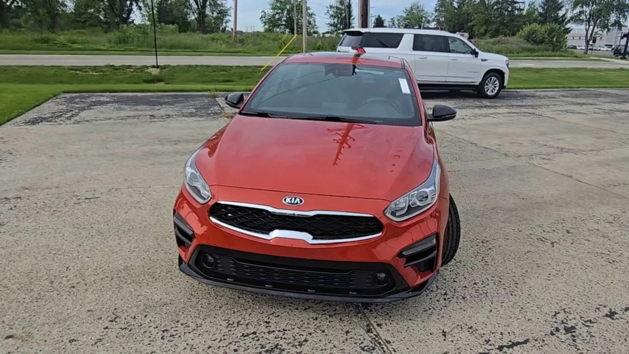 Used 2021 Orange Kia GT-Line image 3