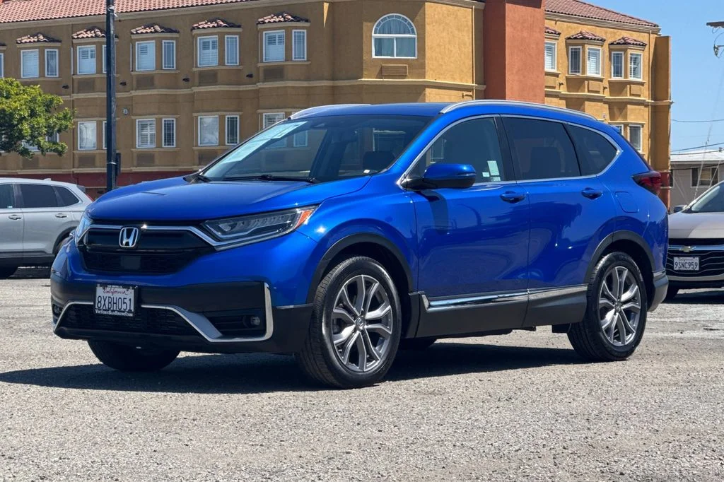 Used 2021 Aegean Blue Metallic Honda Touring image 8