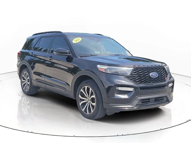 Certified Used 2021 Black Ford ST image 3