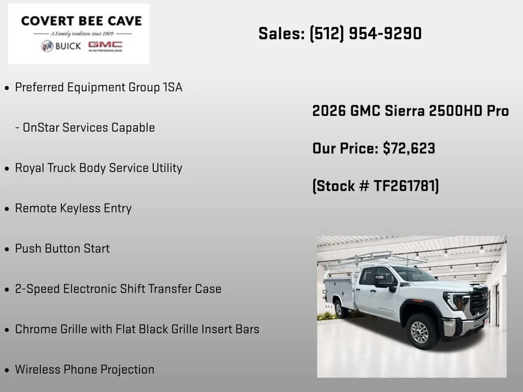 2026 GMC Sierra 2500HD Pro - Photo 13