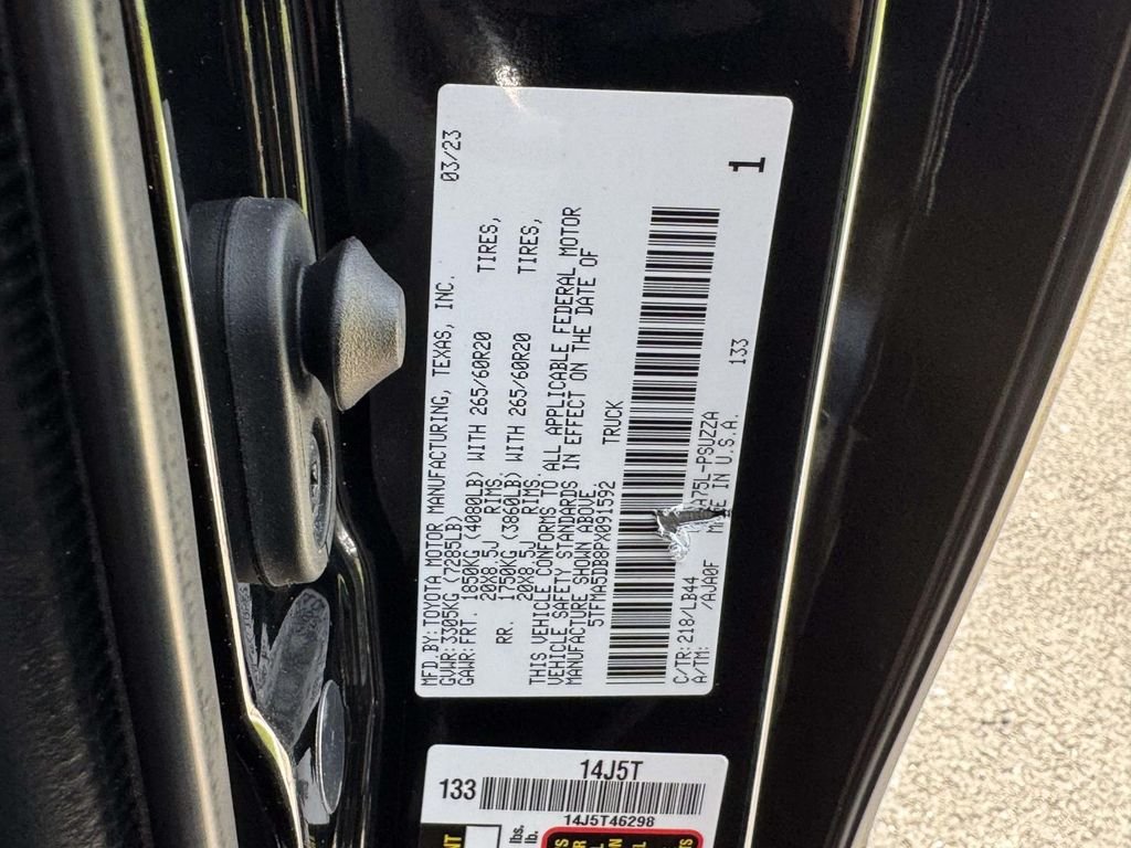 Used 2023 Black Toyota 1794 image 29