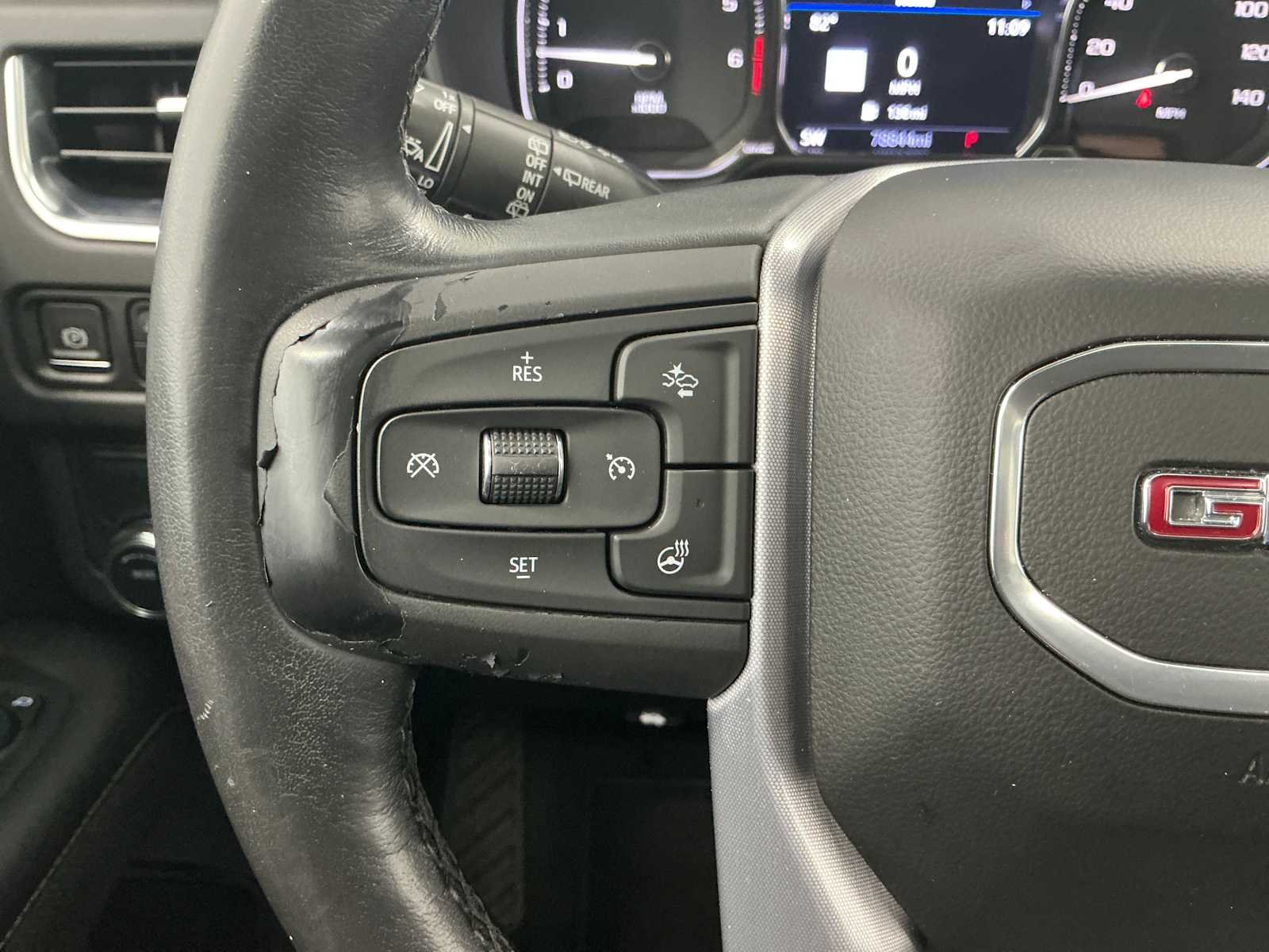 Used 2021 Midnight Blue Metallic GMC SLT image 20