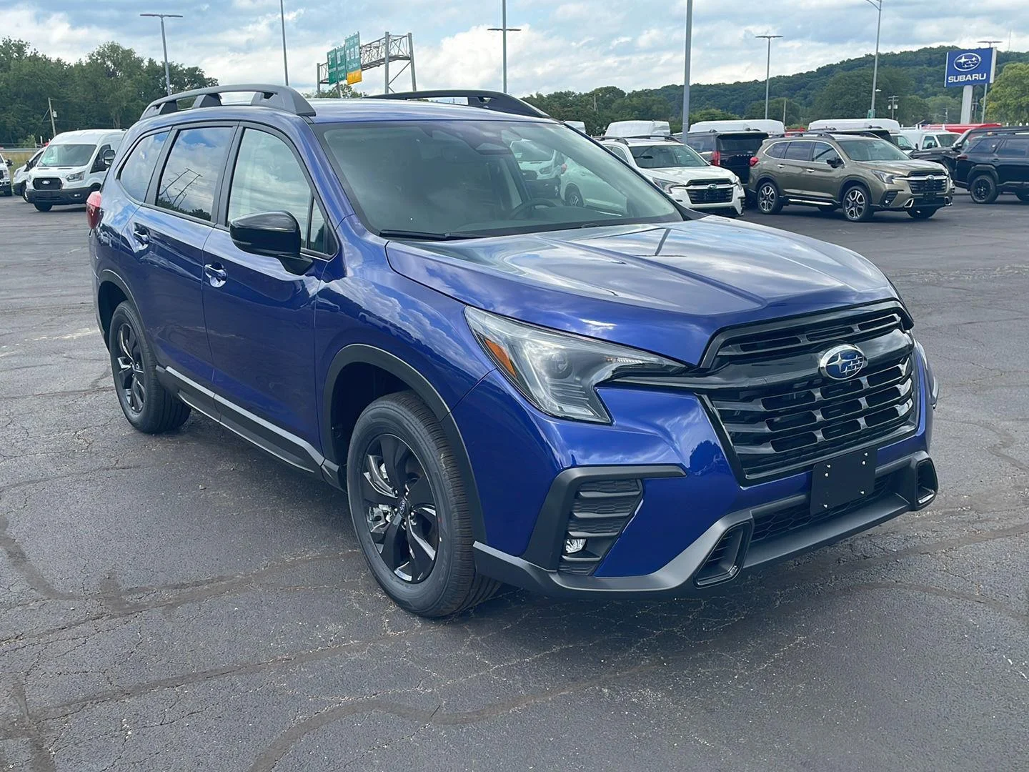 New 2026 Sapphire Blue Pearl Subaru Premium image 7