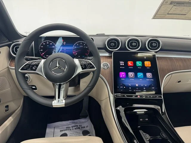 New 2026 White Mercedes-Benz C 300 image 3