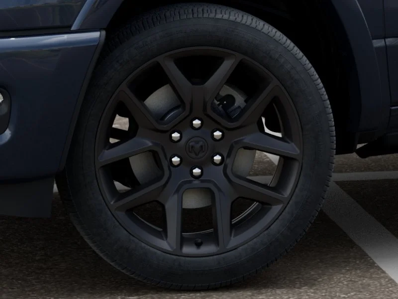 New 2026 Forged Blue Metallic Exterior Paint RAM Laramie image 8