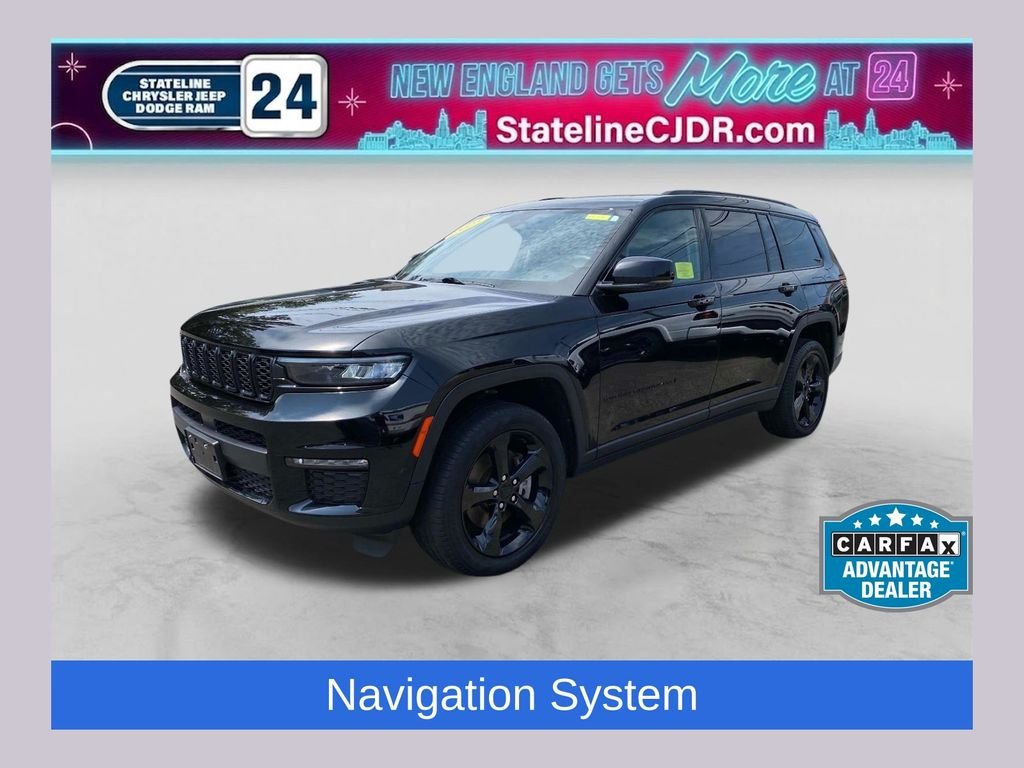 Used 2023 Black Jeep Limited image 1