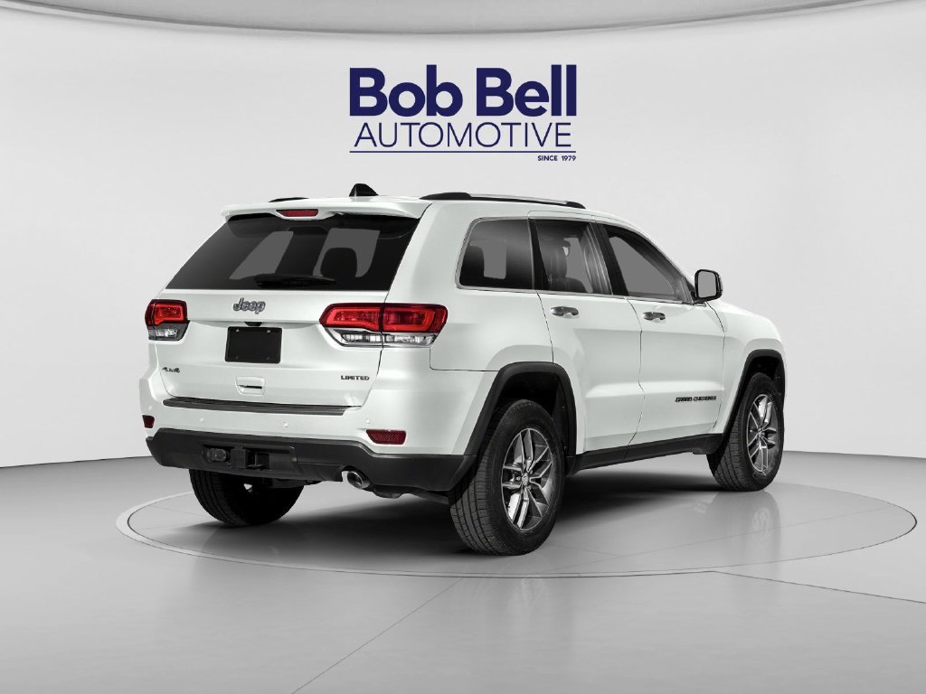 Used 2018 Bright White Clearcoat Jeep Limited image 2