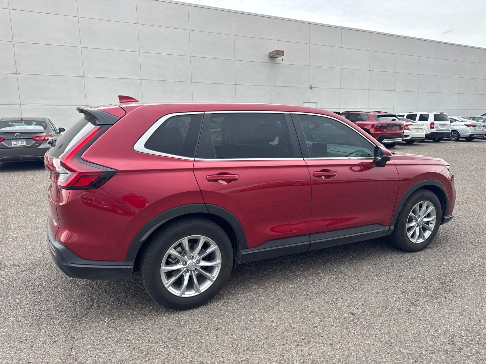 Used 2025 Radiant Red Metallic Honda EX image 5