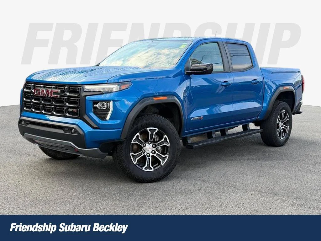 Used 2024 Blue GMC AT4 image 1