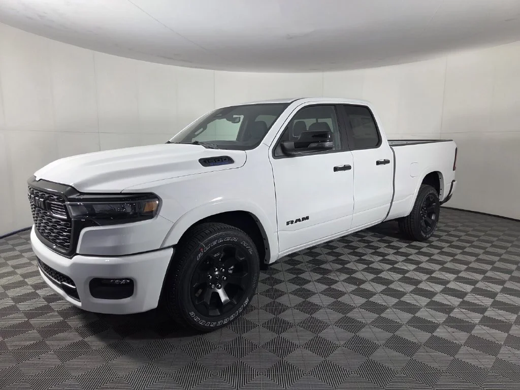 New 2026 Bright White Clear-Coat Exterior Paint RAM Big Horn image 4