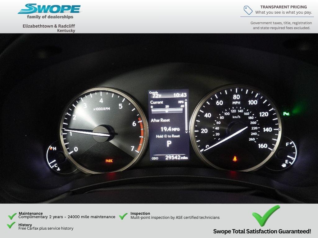 Used 2020 Atomic Silver Lexus Base image 17