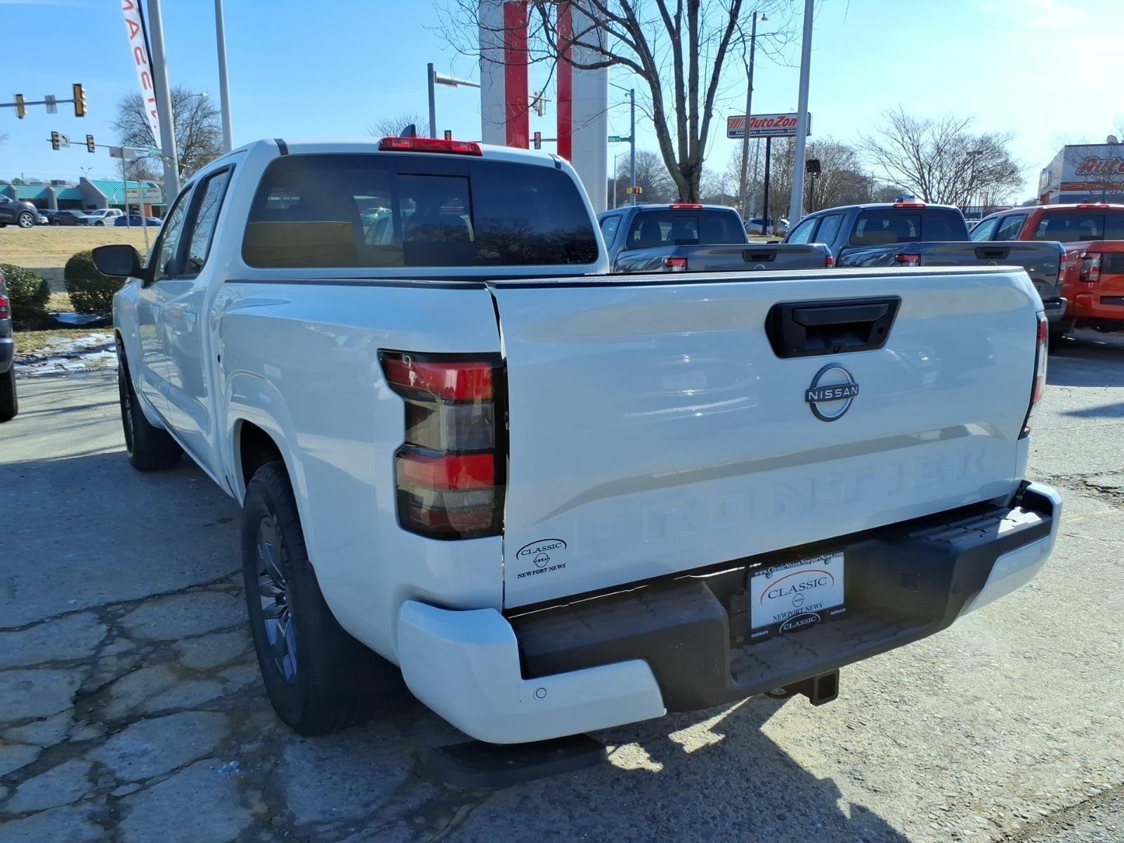 New 2026 Glacier White Nissan Crew Cab SV Long Bed image 4