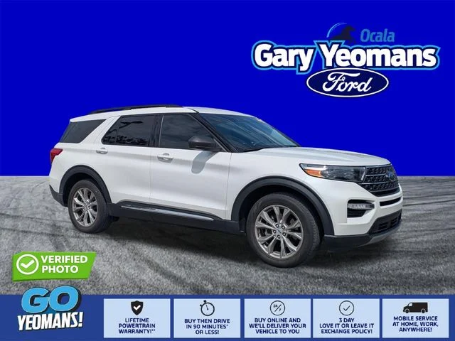 Certified Used 2022 Star White Ford XLT image 1