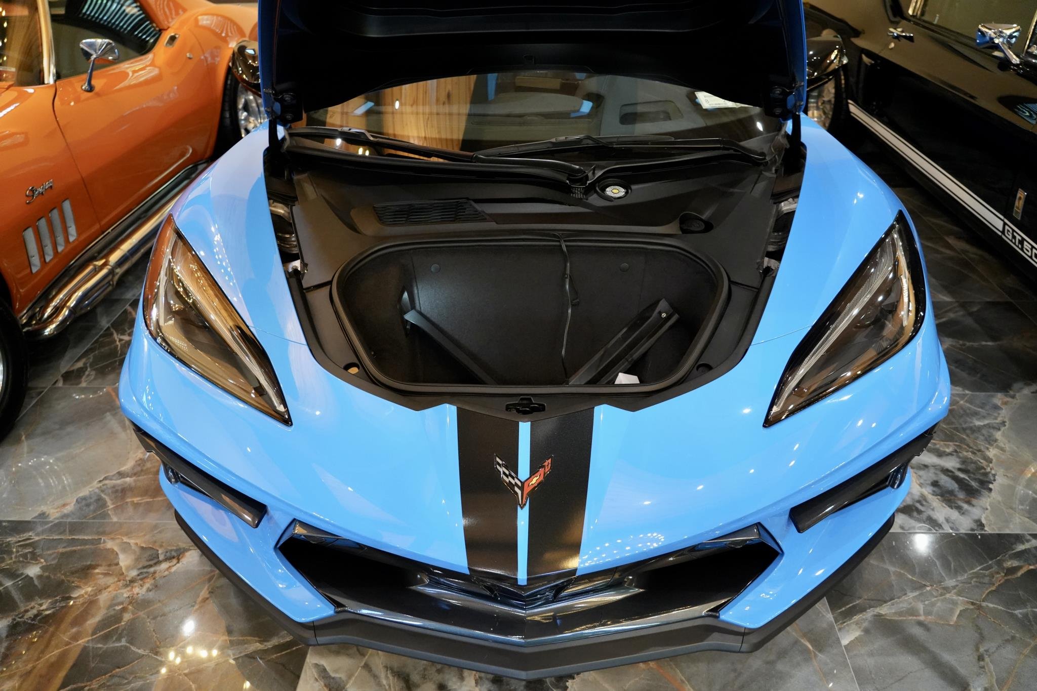 Used 2021 Rapid Blue Chevrolet 2dr Stingray Cpe w/3LT image 15