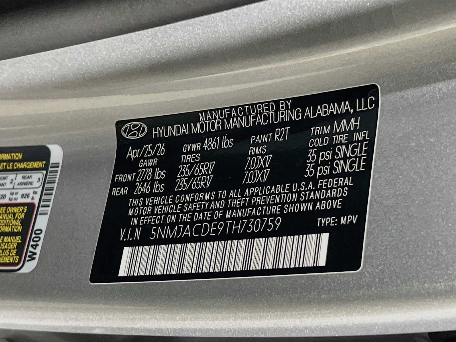 Used 2026 Shimmering Silver Hyundai SE image 31