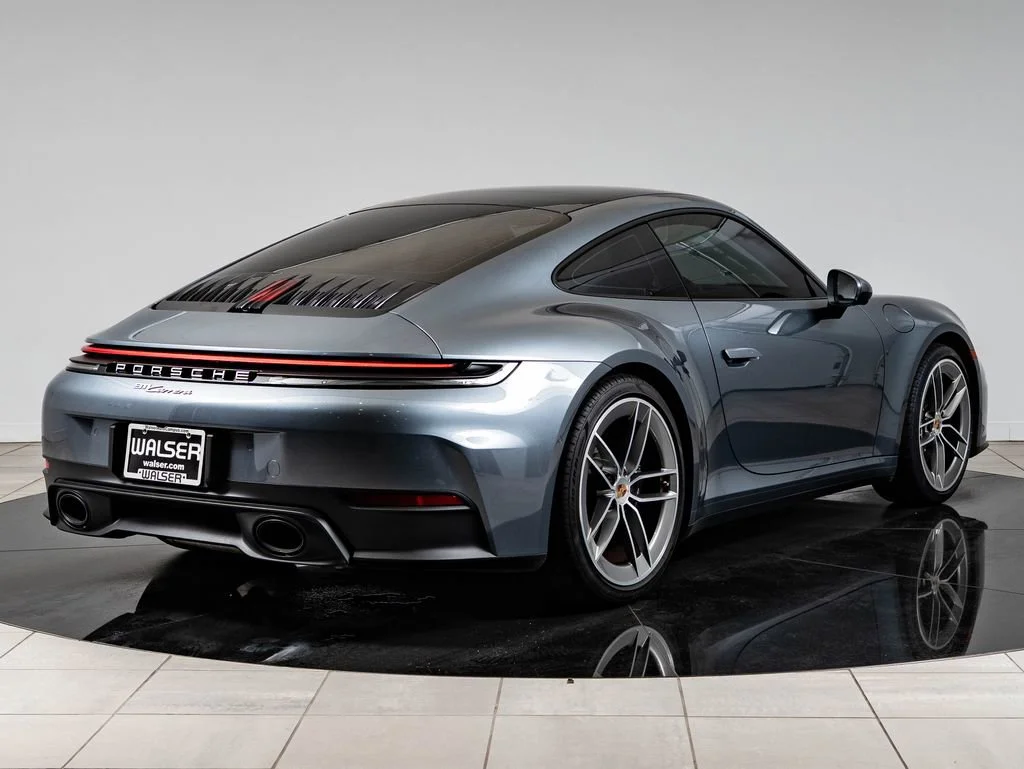 Used 2025 Vanadium Grey Metallic Porsche Carrera image 8