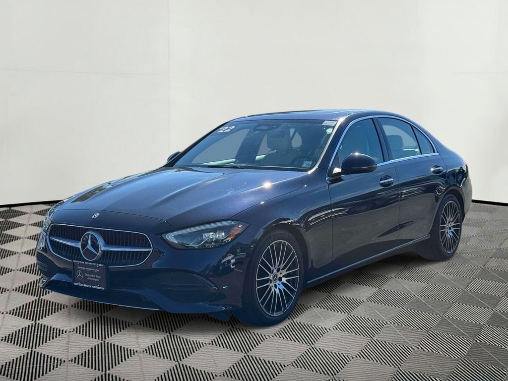Certified Used 2022 Lunar Blue Metallic Mercedes-Benz C 300 image 7
