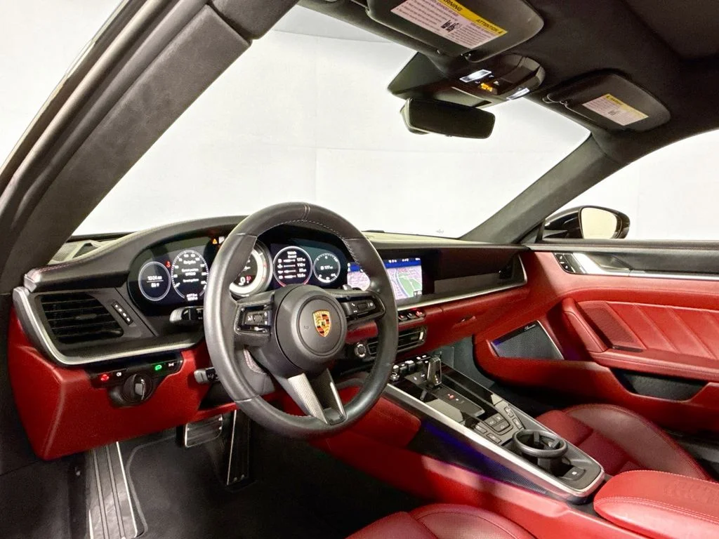 Used 2021 Jet Black Porsche Turbo S image 11