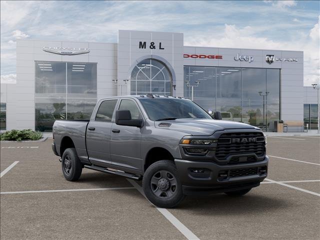 New 2026 Ceramic Gray Clear-Coat Exterior Paint RAM Tradesman Crew Cab 4x4 6