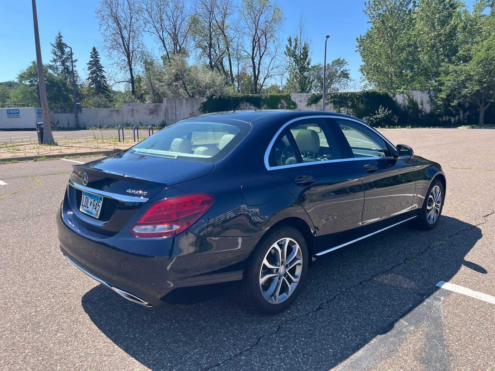 Used 2016 Lunar Blue Metallic Mercedes-Benz C 300 image 4