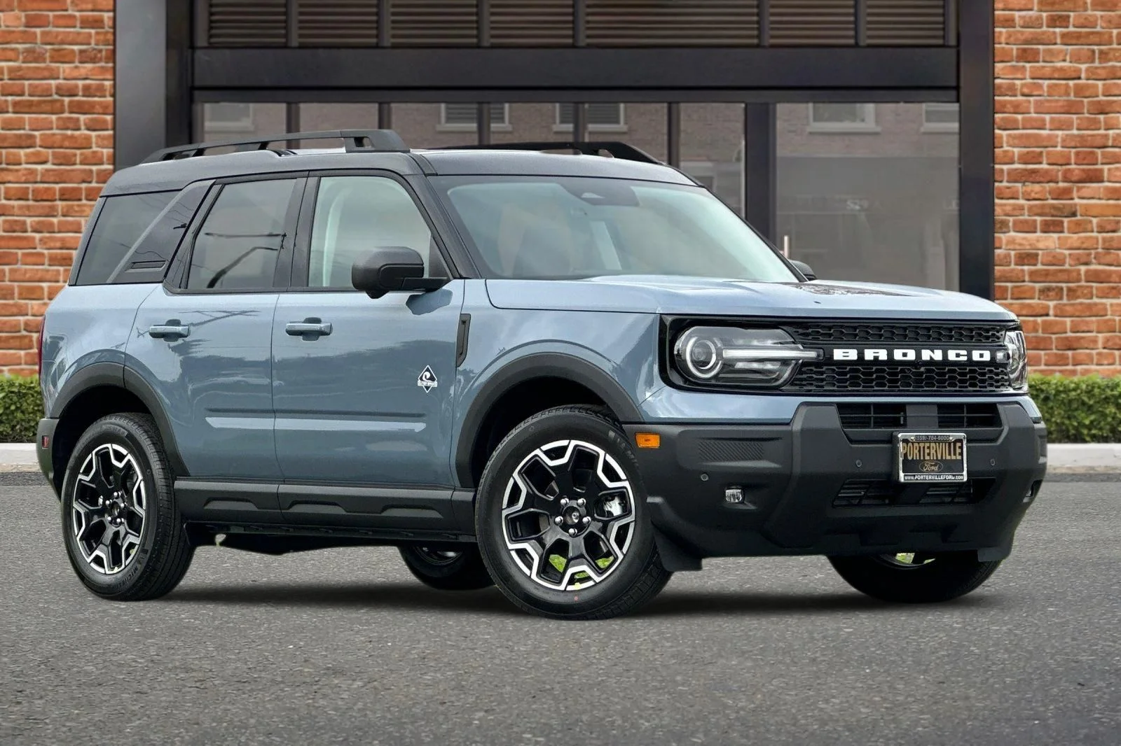 New 2025 Azure Gray Metallic Tri-Coat Ford Outer Banks® image 2