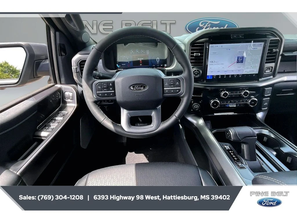 New 2026 Carbonized Gray Metallic Ford Lariat® image 5