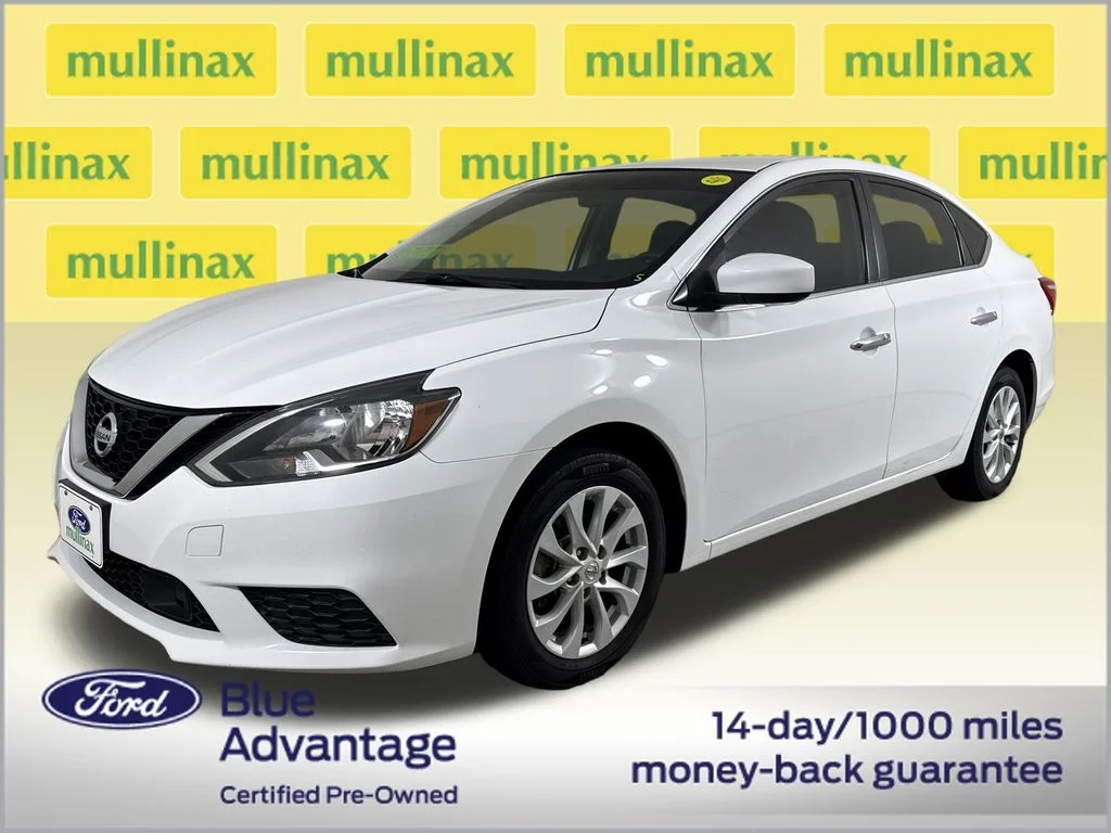 Certified Used 2019 White Nissan SV image 14