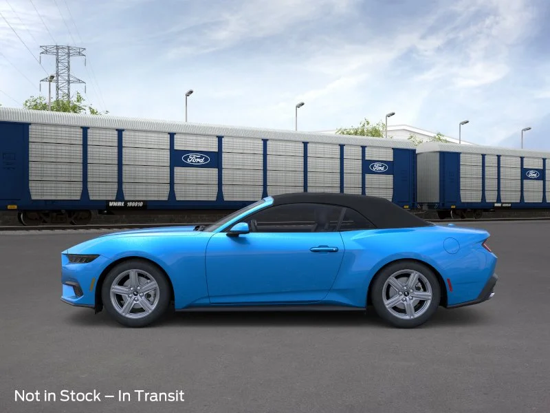 New 2026 Grabber Blue Metallic Ford EcoBoost® Premium Convertible image 3