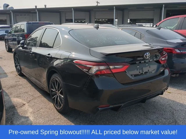 Used 2022 Black Toyota SE image 2
