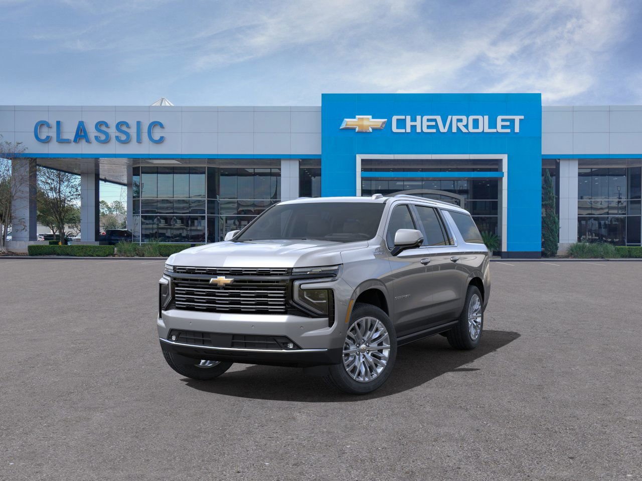 2025 Chevrolet Suburban High Country Gray at Classic Elite Chevrolet Hwy 6