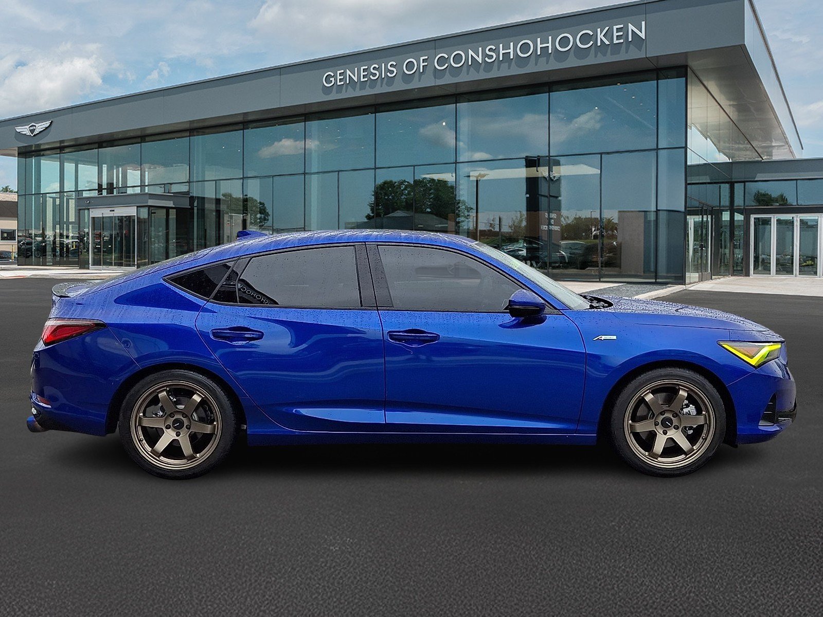 Used 2025 Blue Acura w/A-Spec Technology Package image 7