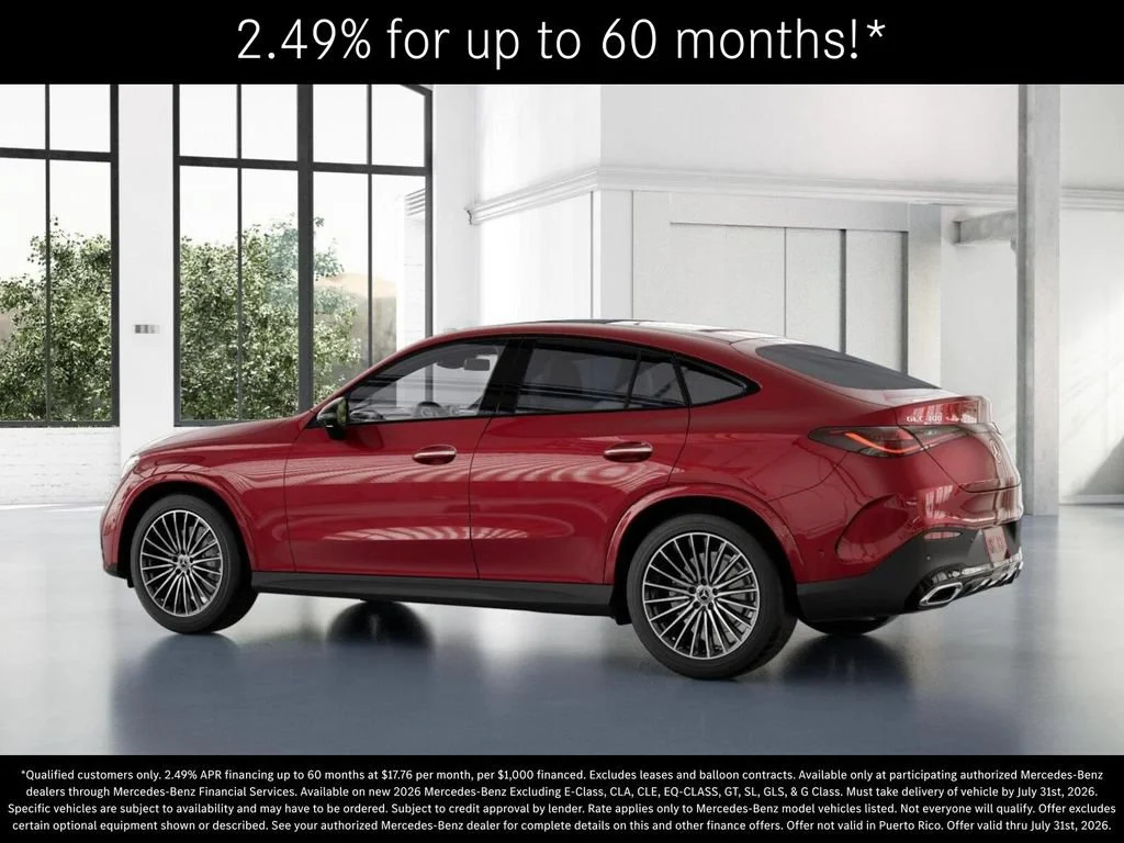 New 2026 MANUFAKTUR Patagonia Red Metallic Mercedes-Benz GLC 300 image 73