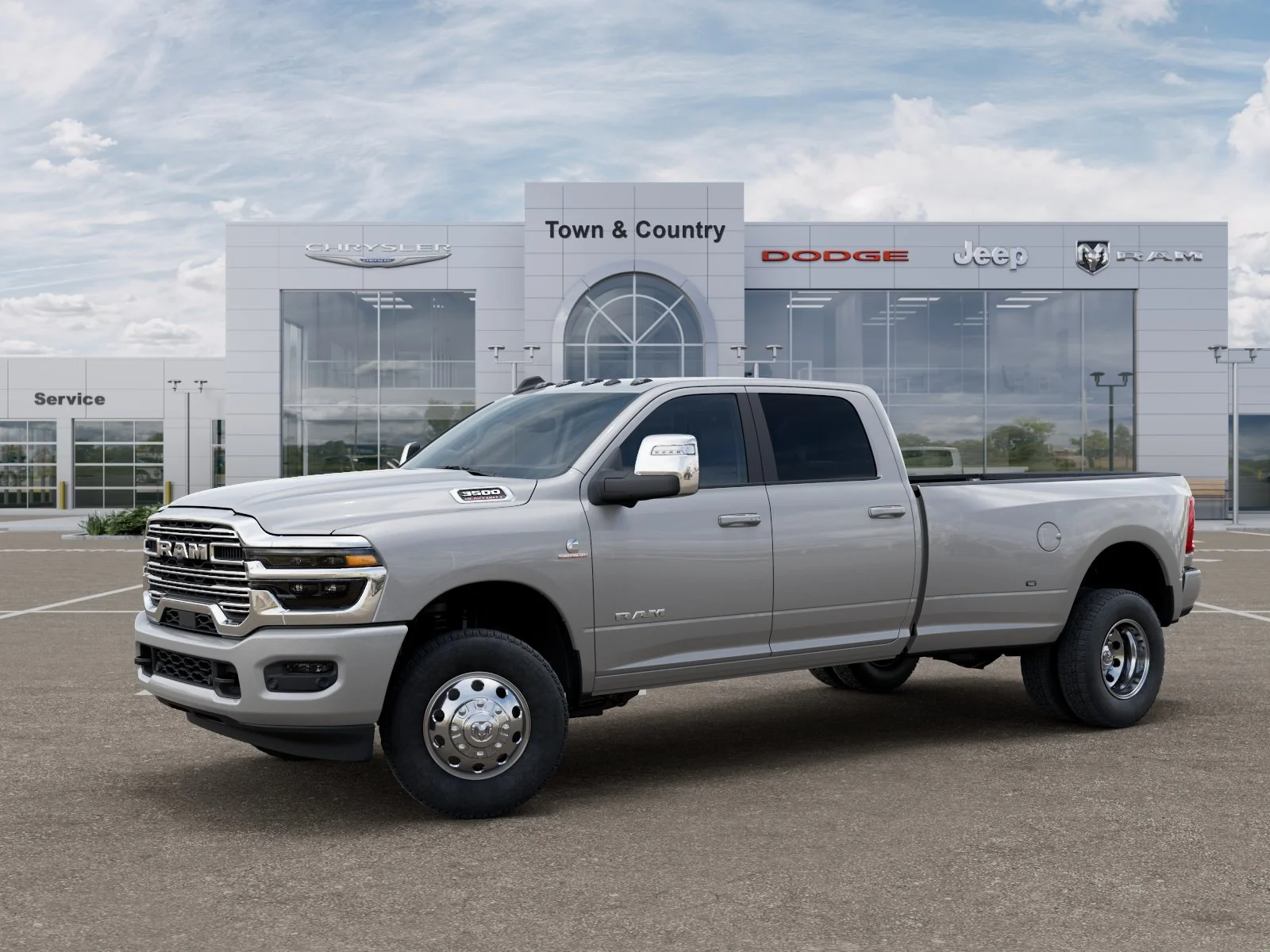 New 2027 Silver-Zynith Exterior Paint RAM Laramie image 28