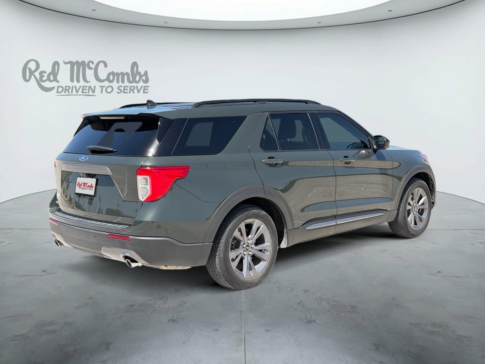 Used 2022 Forged Green Metallic Ford XLT image 5