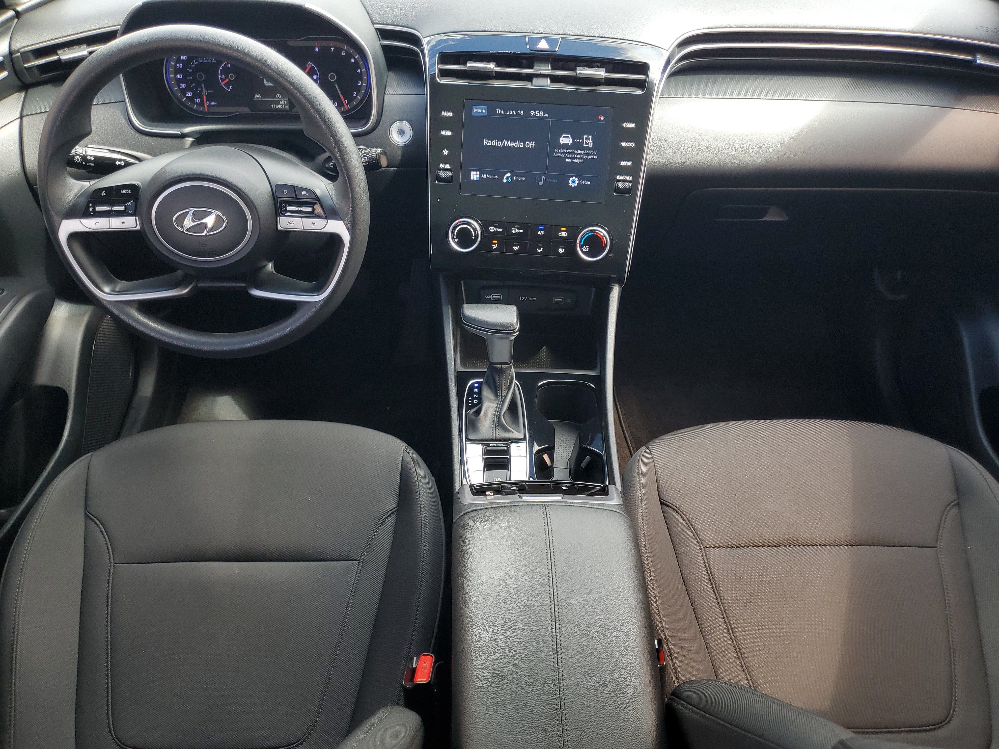 Used 2022 Intense Blue Hyundai SEL image 14