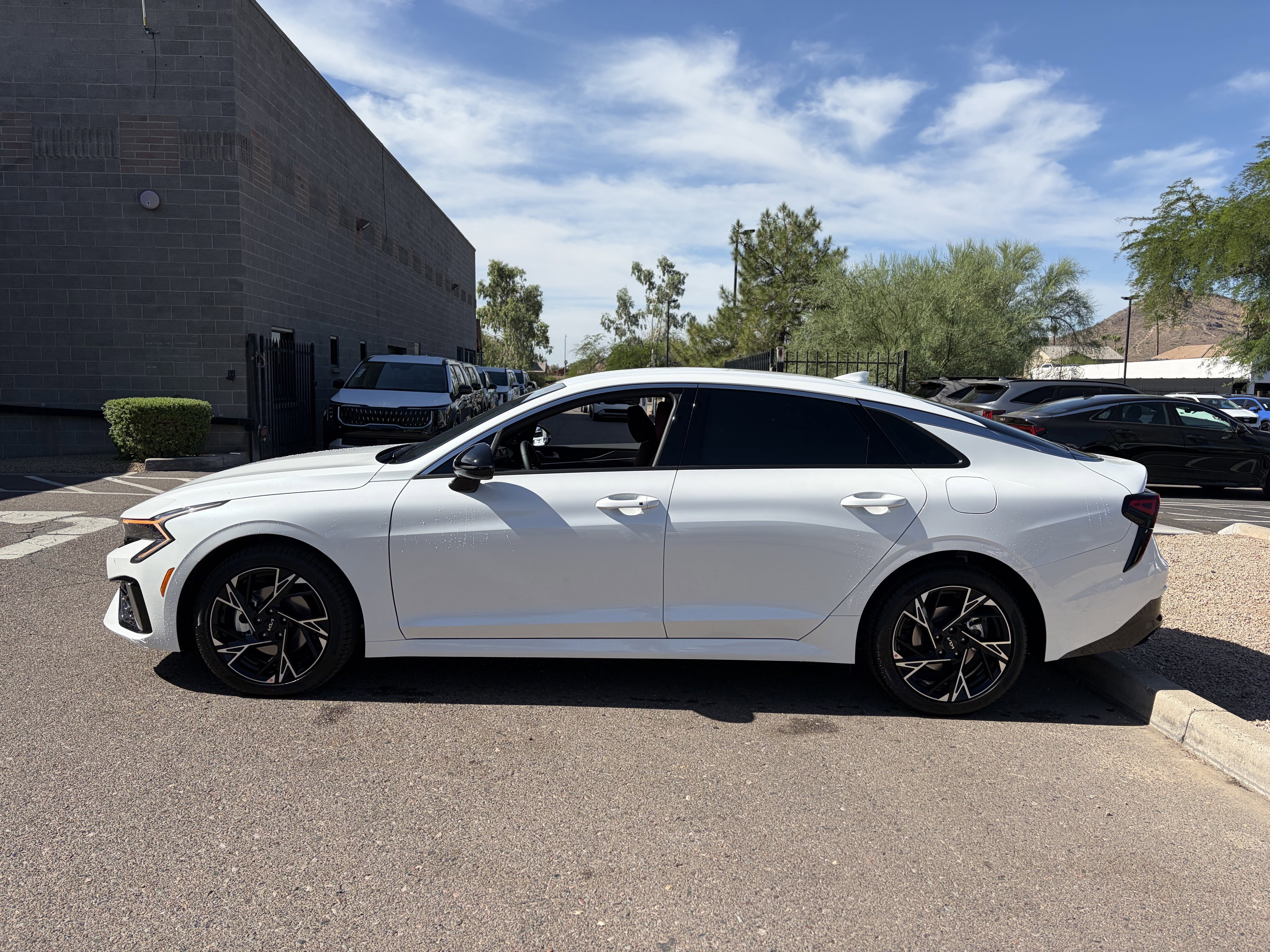New 2026 Snow White Pearl Kia GT-Line FWD image 5