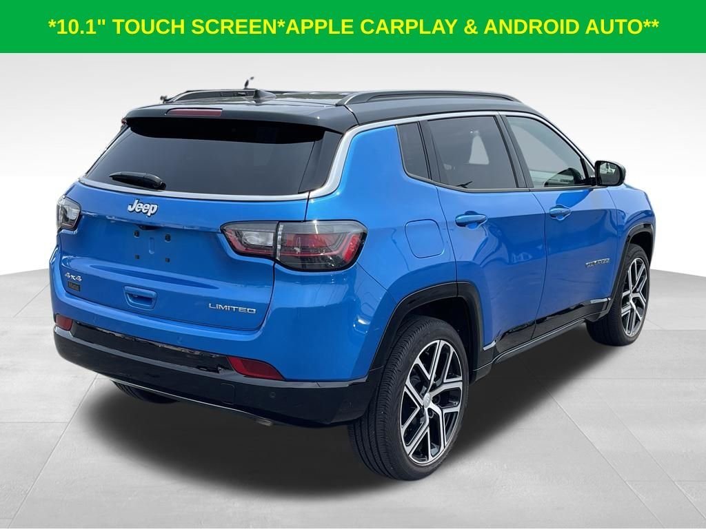 Used 2024 Hydro Blue Pearlcoat Jeep Limited image 7