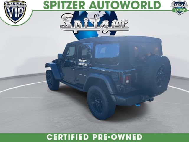 Used 2024 Black Jeep Willys 4xe image 9