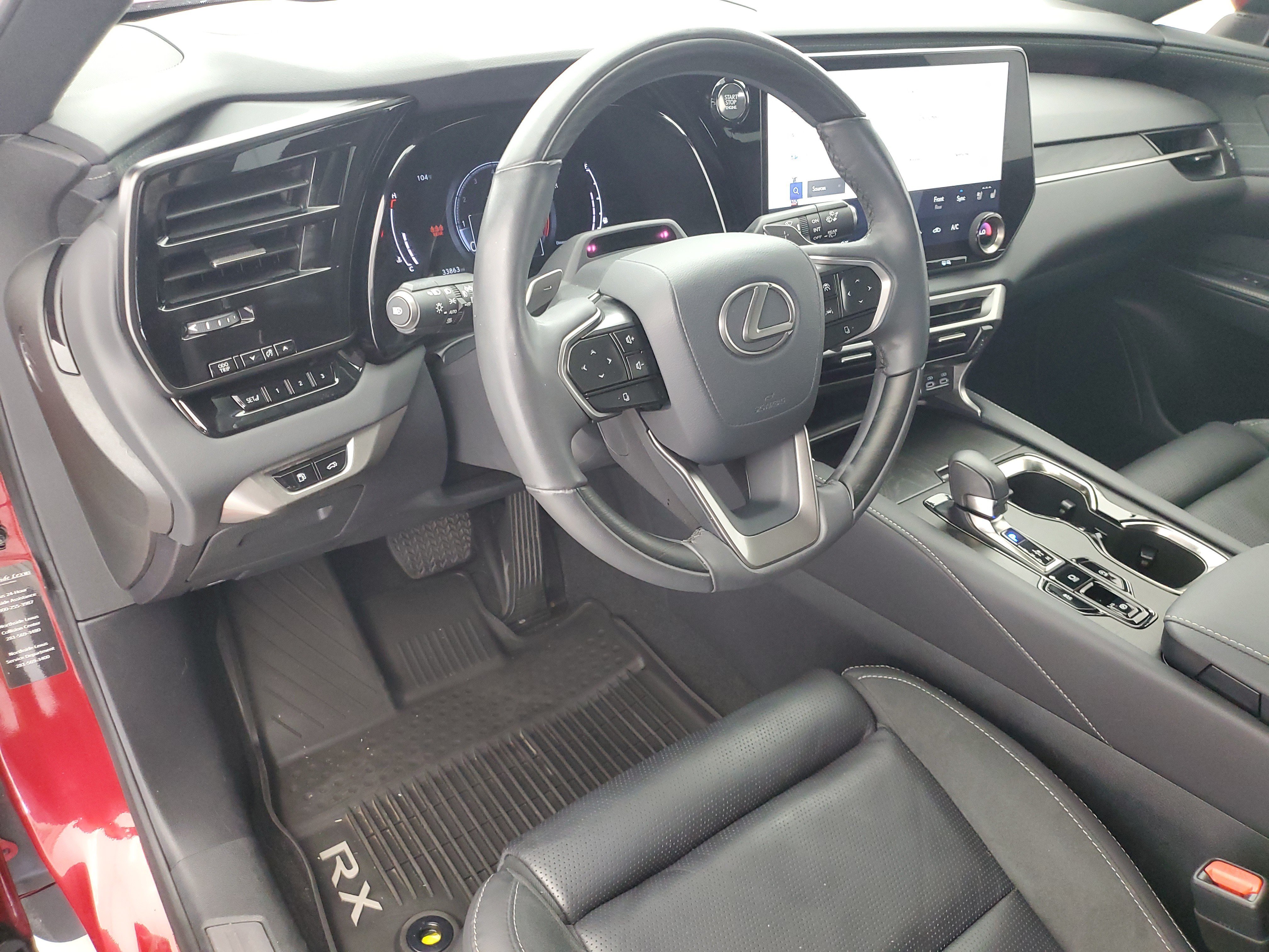 Used 2023 Matador Red Mica Lexus 350 Luxury image 19