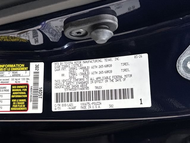 2026 Toyota Tundra Platinum - Photo 42