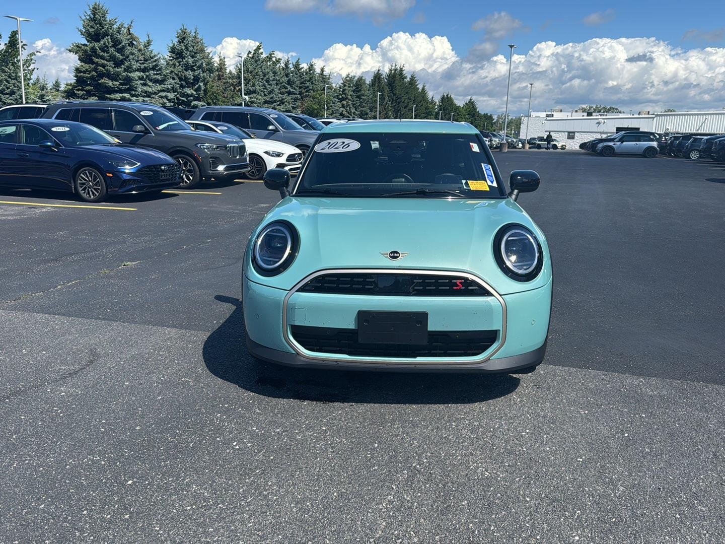 Used 2026 Ocean Wave Green Metallic MINI Cooper S image 8