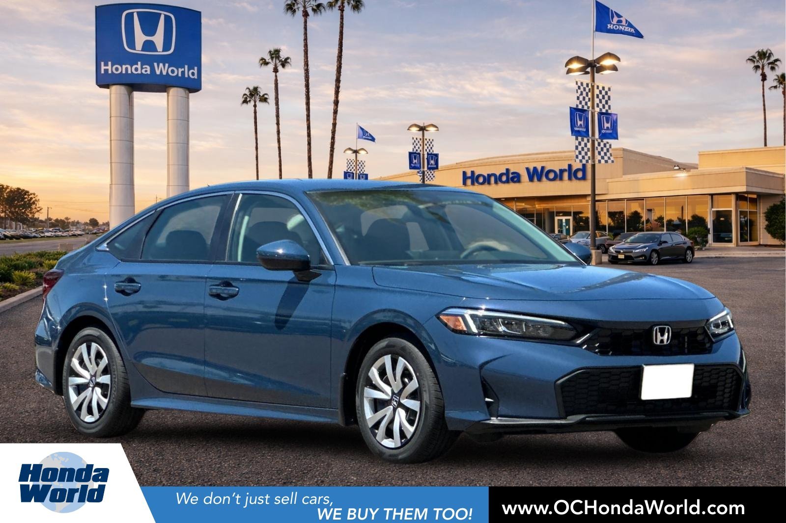 New 2026 Blue Lagoon Pearl Honda LX image 1